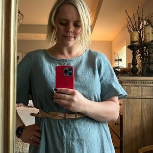 Denim Madewell dress